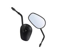 Side Mirrors Modification Parts Motorcycle Mirrors For Harley For Electra Glide Ultra Classic Low FLHTCUL 2015 2016 2017 Rearview(Black- Silver)