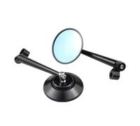 Side Mirrors Motorcycle Modified Rearview Mirror Off-road Vehicle For CNC Round Straight Rod Reflector Handlebar Black