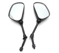 Side Mirrors Motorcycle Rear View Mirrors For GY6 For 50cc 110cc 125cc 150cc For Chinese ATV For QUAD Moped Scooter Parts 8mm + 10mm Adapter Screws