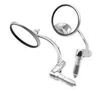 Side Mirrors Universal 7/8" 22mm Adjustable Motorcycle Mirrors Handle Bar End Side Rearview Mirror Rearview Mirrors