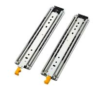 Side Mount Cabinet Runners Glides Wide 76mm Full Extension Heavy Duty Slide with Lock Solid Ball Bearing(48 inch(1219mm))