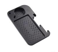 Side Mount Camping Chair Accessory with Cup Holder and Phone Slot, Designed for Quick Attachment and Reliable Support in Diverse Outdoor Environments (Black)