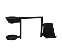 Side Mount Coffee Storage Organizer, Black | Modular Layout, Compatible with XBloom Studio, Filter Holder Tray Panel Access
