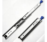 Side Mount Drawer Slides, Soft Close Ball Bearing Drawer Slides, Detachable, for Tool Cabinets, Workbenches, Cold-Rolled Steel(750mm/30in)