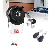 Side Mount Garage Door Opener Roller Door Opener Garage Door with Two Remotes - Quiet Roll Up Doors for Garage, Quiet Roll Up Doors