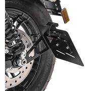 Side Mount license plate holder M compatible with Harley Davidson Sportster 04-20 black