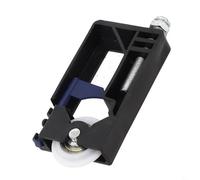 Side Mount Pulley Core Kit for Wooden Sliding Wardrobe Doors Roller Guide System Nylon Plastic Build (Lower wheel core)