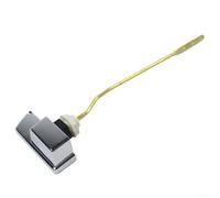 Side Mount Toilet Flush Handle Replacement Chrome Lever for for TOTO Toilet Tank, Brass and Zinc Alloy Construction with Rust-Resistant Finish, Easy DIY