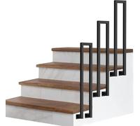 Side Mounted U-Shaped Handrail for Steps, Safety Anti-Slip Stair Fence, 35-100cm Handrail for Stairs, for Loft Corridor Garden Villa - Easy to Ins(95CM/3.1FT)