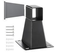 Side ning Support Bet ning Mounting Kit with Screws & Washers Fixing Bet for Patio Balcony Garden Backyard Easy Installat
