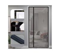 Side Opening Magnetic Screen Door, Reinforced Polyester Top Middle Anti-tearing Mosquito Net Curtain