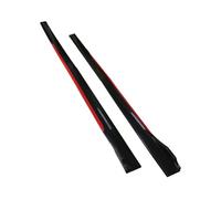 Side Panels Spoiler 2.4M Side Skirt Extensions Car Side Skirts Winglet Splitters Lip For Universal