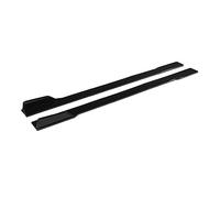 Side Panels Spoiler 2m For Benz W205 W204 W203 W211 W212 W213 W117 C117 W176 For AMG For GTR Car Side Skirt Extensions Spoiler Rocker Splitter(Black)