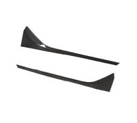 Side Panels Spoiler Car Fog Lights Lamp Strips Trim Cover Stickers Front for X1 F48 2020 2021(Carbon Fiber)