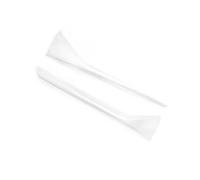 Side Panels Spoiler Car Fog Lights Lamp Strips Trim Cover Stickers Front for X1 F48 2020 2021(Silver)