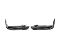 Side Panels Spoiler Car Front Bumper Lip Splitter Canards Spoiler Side Eyebrow Frame Cover For F30 F31 MSport 2012-2019(Type A-Carbon Look)