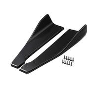 Side Panels Spoiler Car Side Skirts 1 Pair 48cm Rear Bumper Protector Diffuser Lip Splitter Apron Spoiler Side Skirt For RS3 RS4 RS5 RS6 A6 C6 C5 A4 A3 Universal(Glossy Black)