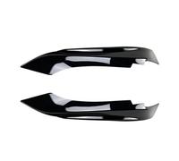 Side Panels Spoiler For 4 Series F32 F33 F36 MT&ech Sport Air Vent Splitter Lip Front Bumper Side Spoiler Cover(Glossy black)