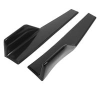 Side Panels Spoiler For A4 B6 A6 C6 A5 B7 Q5 C5 8P Q7 TT C7 A1 S3 A7 B9 8L A8 Side Skirt Body Kit Spoiler Car Accessories(Glossy black)