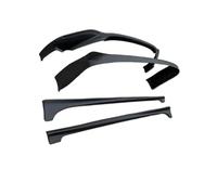 Side Panels Spoiler For ES250 300H 350 2013 2014 Front Rear Bumper Lip Diffuser Separator Cover Car Body Kit Side Skirts Accessories(A complete set of)