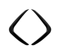 Side Panels Spoiler For X3 X4 G01 G02 MSport 2018 2019-2021 Car Fog Lamp Light Front Bumper Splitter Grill Spoiler Cover Air Vent(Glossy black)