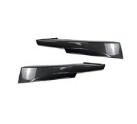 Side Panels Spoiler Front Bumper Side Splitter Cover Fog Lamp Intake Spoiler Lip For E90 3 Series 320i 330i MTech LCI 2009-2012(Carbon Fiber Look)