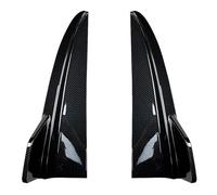 Side Panels Spoiler Lip for Benz C-Class W205 2015-2021 C180 C200 C260 C43, Rear Spats Bumper Corner Lip Spliter Diffuser Canard Spoiler Body Kit Car Accessories,B Carbon Fiber