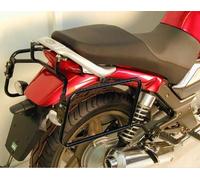 Side pannier rack bolted black for Moto Guzzi Breva V 750 ie