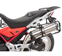Side pannier rack bolted black for Moto Guzzi V 85 TT / Strada /