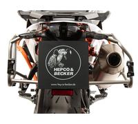 Side pannier rack cutout for Xplorer cutout panniers 40/37 for KTM 890 SMT
