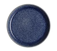 Side Plate: 1 x 17cm Denby Studio Blue Cobalt Coupe Small Plate, Stoneware
