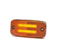 WAS 1137 W158 LED SIDE MARKER / CAT 5 INDICATOR Light with REFLECTOR & BRACKET