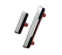 Side Power On Off Volume Button Key Replacement Repair Part for Samsung Galaxy S21 Plus S21+ 5G G996 (Silver)