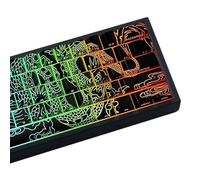 Side Print Backlit Keycaps Chinese Loong Theme For 68 67 65 61 60 Mechanical Keyboards 74Key PBT For Gaming