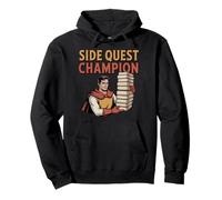 Side Quest Champion Adventurer Scroll Stack Pullover Hoodie