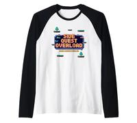 Side Quest overload: main mission failed, funny gaming ADHD Raglan Baseball Tee