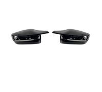 Side Rear View Mirrors Cap For BMW 3 5 7 8 Series G20 G21 G28 320d 330e 330i G30 G38 G11 G12 G15 G16 Car Side Wing Mirror Cover Rear View Caps Door Mirror Cover(LHD-Black)