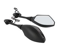 Side Rearview For H-onda CBR1000RR 2004-2007 2005 2006 CBR250R 2011-2013 2012 CBR300R 2015-2018 2016 2017 Motorcycle Turn Signals Rearview Side Mirror(Brown)