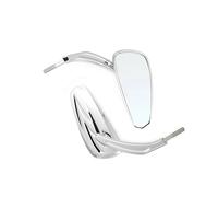 Side Rearview For Harley For Heritage Classic 114 FLHCS 2018 2019 2020 2021 2022 2023 2024 Back Side Mirrors Rearview Motorcycle Mirror(Silver)