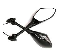 Side Rearview For Y-AMAHA FZ1 For FAZER YZF R6s 2006-2009 2007 2008 R1 2000-2008 2006 2005 Motorcycle W/Turn Signal Light Rear View Side Wing Mirrors(Glossy black)