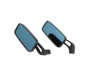 Side Rearview Mirror 2 X M8/M10 Universal Aluminum Mirror Housing Motorcycle Rearview Mirror Rear View Mirrors