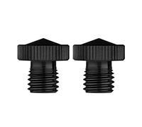 Side Rearview Mirror 2pcs M10 X 1.25 Universal CNC Motorcycle Left Right Hand Thread Mirror Hole Caps Blanking Screws Bolts Rear View Mirrors(10MM(RR))
