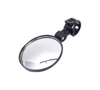 Side Rearview Mirror 360° Rotation Wide-Angle Convex Mirror Bicycle Rearview Side Mirrors With Adjustable Elastic Plastic Buckle Strap(1pcs Large)