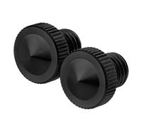 Side Rearview Mirror 4PCS Universal M10x1.25 CNC Right Left Motorcycle Mirror Hole Blanking Screws Bolts Hand Thread Caps(10MM(RR))