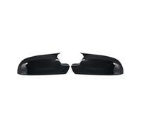 Side Rearview Mirror Cap For A4 S4 For A5 S5 B8 8T 2009-2012 2010 2011 Car Side Wing Mirror Cover Add On Rear View Cap Accessories Pair(Bright black)