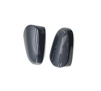 Side Rearview Mirror Cover For Peugeot 108 2014-2024 Carbon Chrome Look Car Side Mirror Rear View Turning Mirror Sticker Cover Trim Decoration Accessories Side Mirror Cap(Carbon 1)