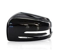 Side Rearview Mirror Cover Trim For Mercedes For Benz ML Class W166 GL X166 GLS X166 GLE W166 / GLE Coupe C292 MTVTFECEWG(Black Right)