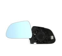 Side Rearview Mirror Glass For Tesla For Model 3 Wide-Angle Large Vision Rearview Mirror Replacement Anti Glare Dazzle Reversing Glass Lens(Blue)