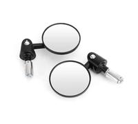 Side Rearview Mirror Handlebar Extended Adjustable Motorcycle Rearview Mirror Motorbike Mirrors Angle Blind Spot Wide View Safety Rear View Mirrors