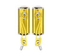 Side Rearview Mirror Rectangle Motorcycle Rear View Mirrors Side 360 Degree Adjustment Aluminum Rearview Red Blue Yellow